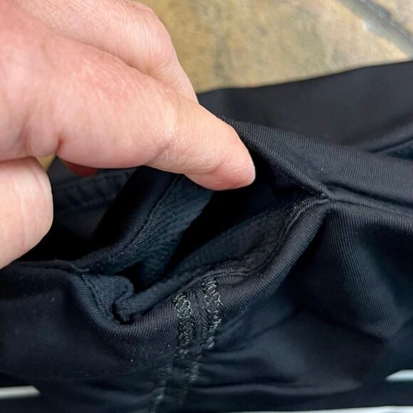 LULULEMON Runday Crop Ankle Legging Athletic Stripe Pants 8 - Picture 5 of 12